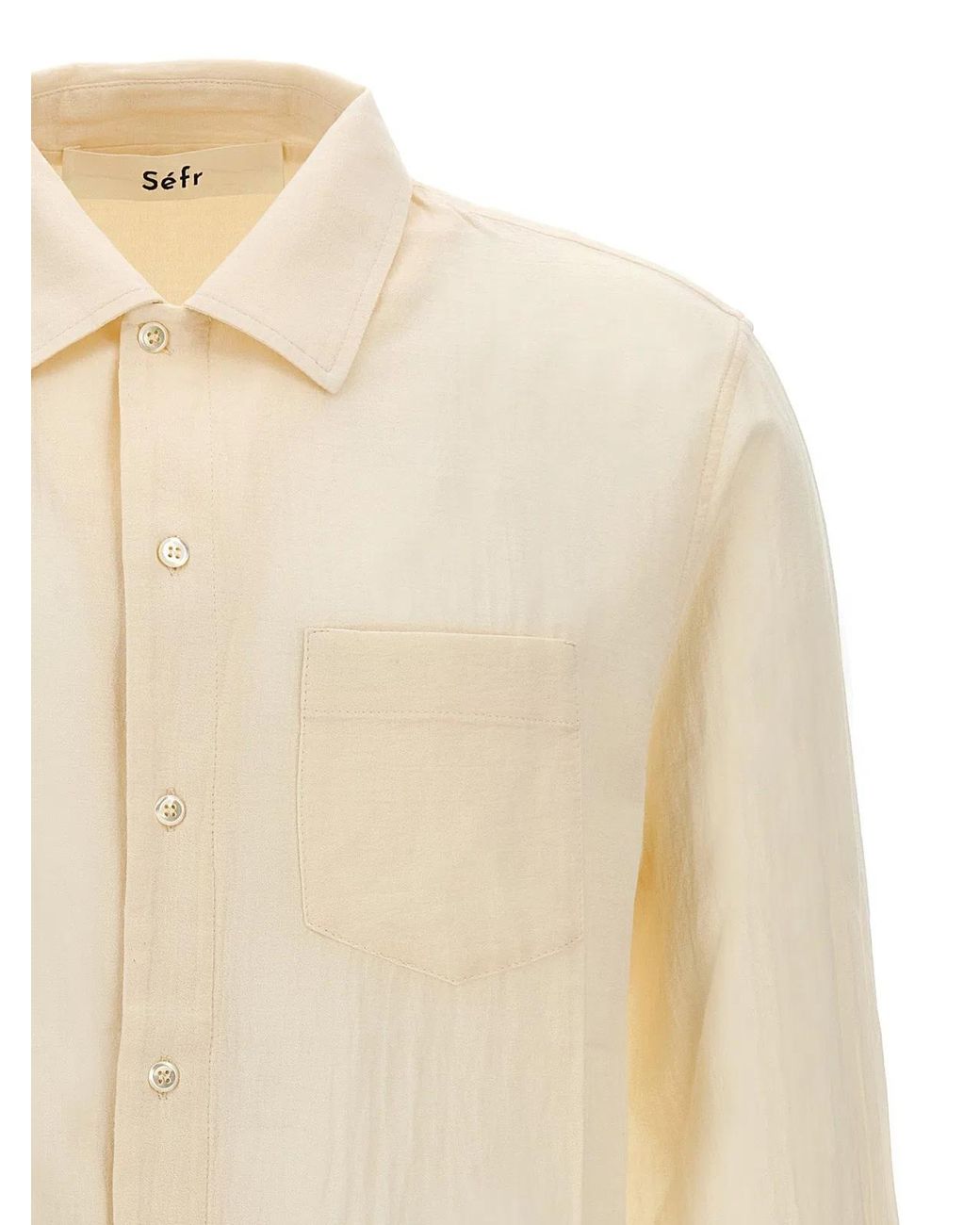 Séfr White Séfr 'Leo' Shirt for men