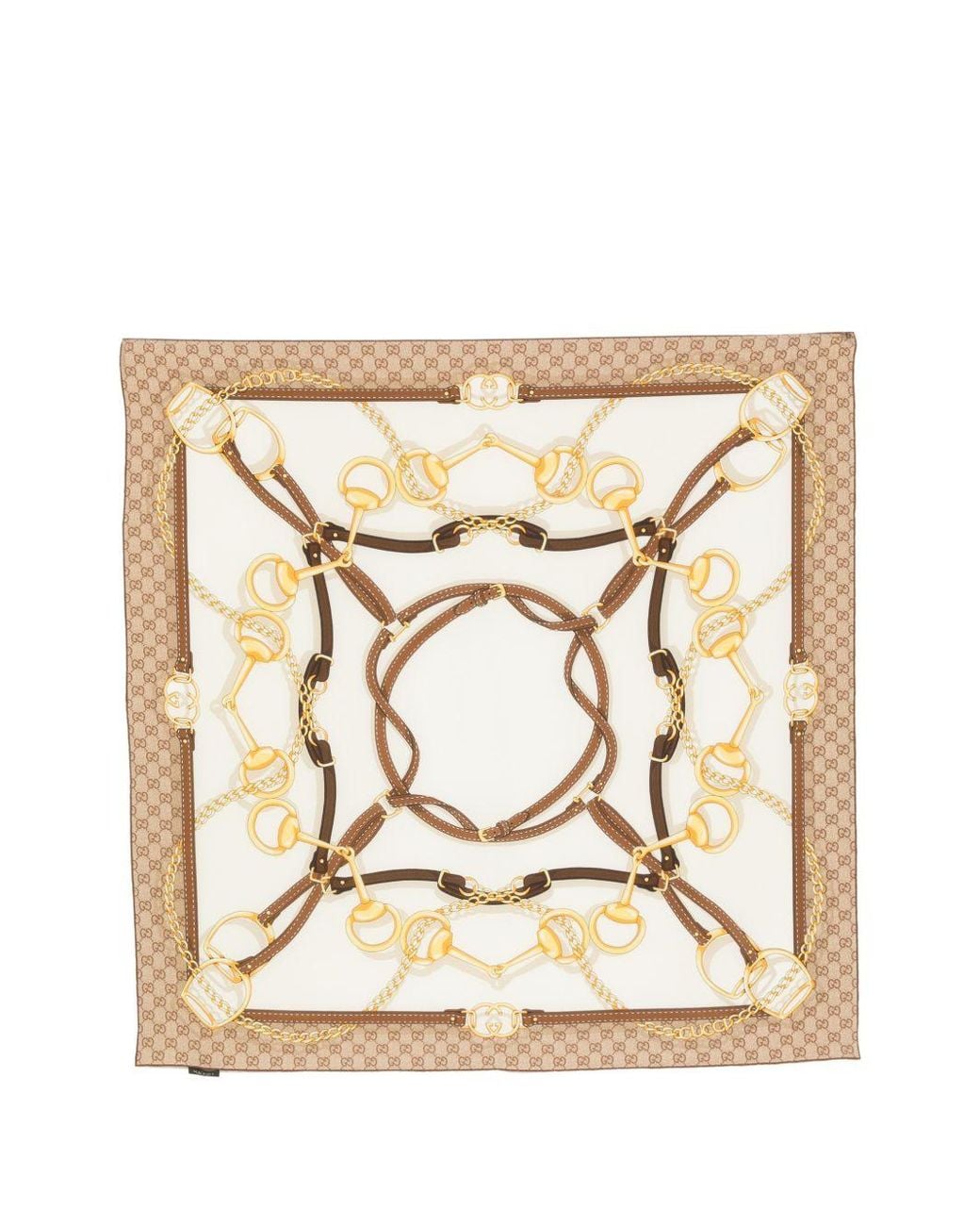 Gucci Natural Silk Fabric Belt