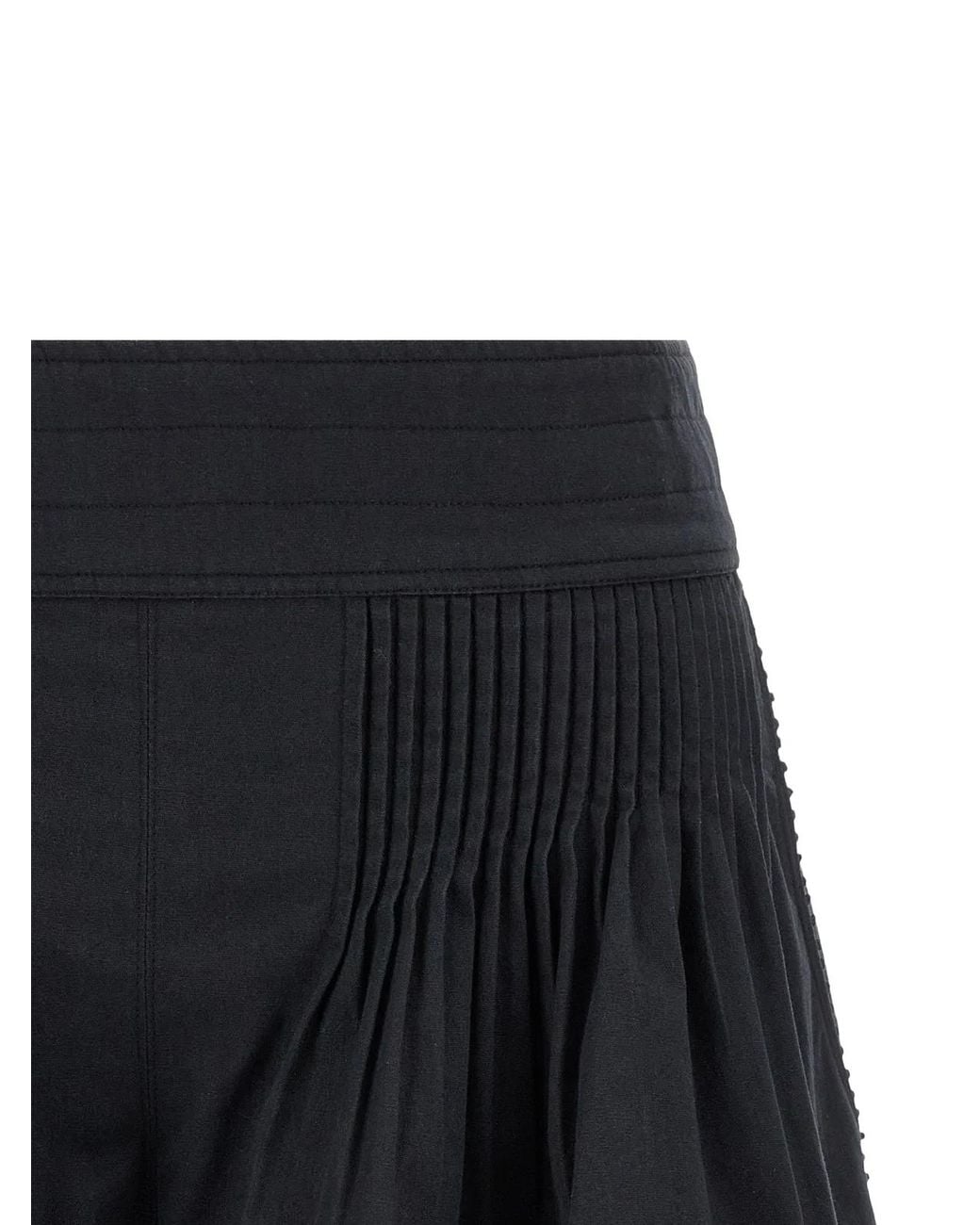 Isabel Marant Black 'Cybila' Shorts