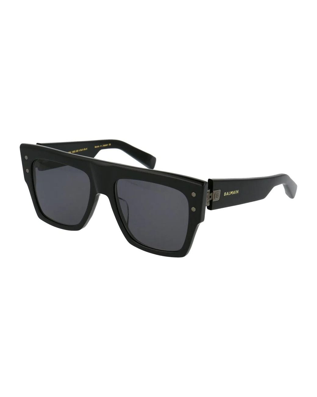 Balmain Black Blak Acetate Sunglasses