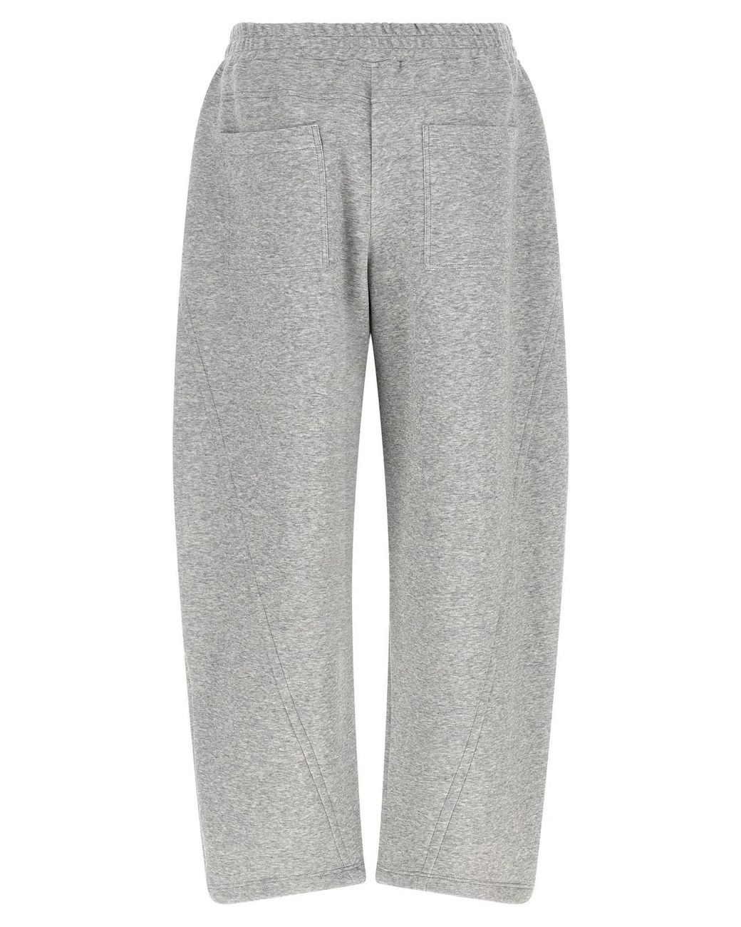 Brunello Cucinelli Gray Cotton And Cashmere Joggers