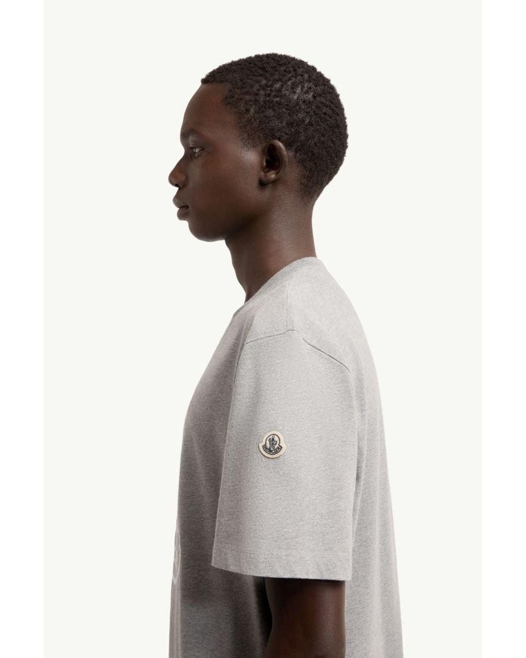Moncler Genius Gray Ss T Shirt for men