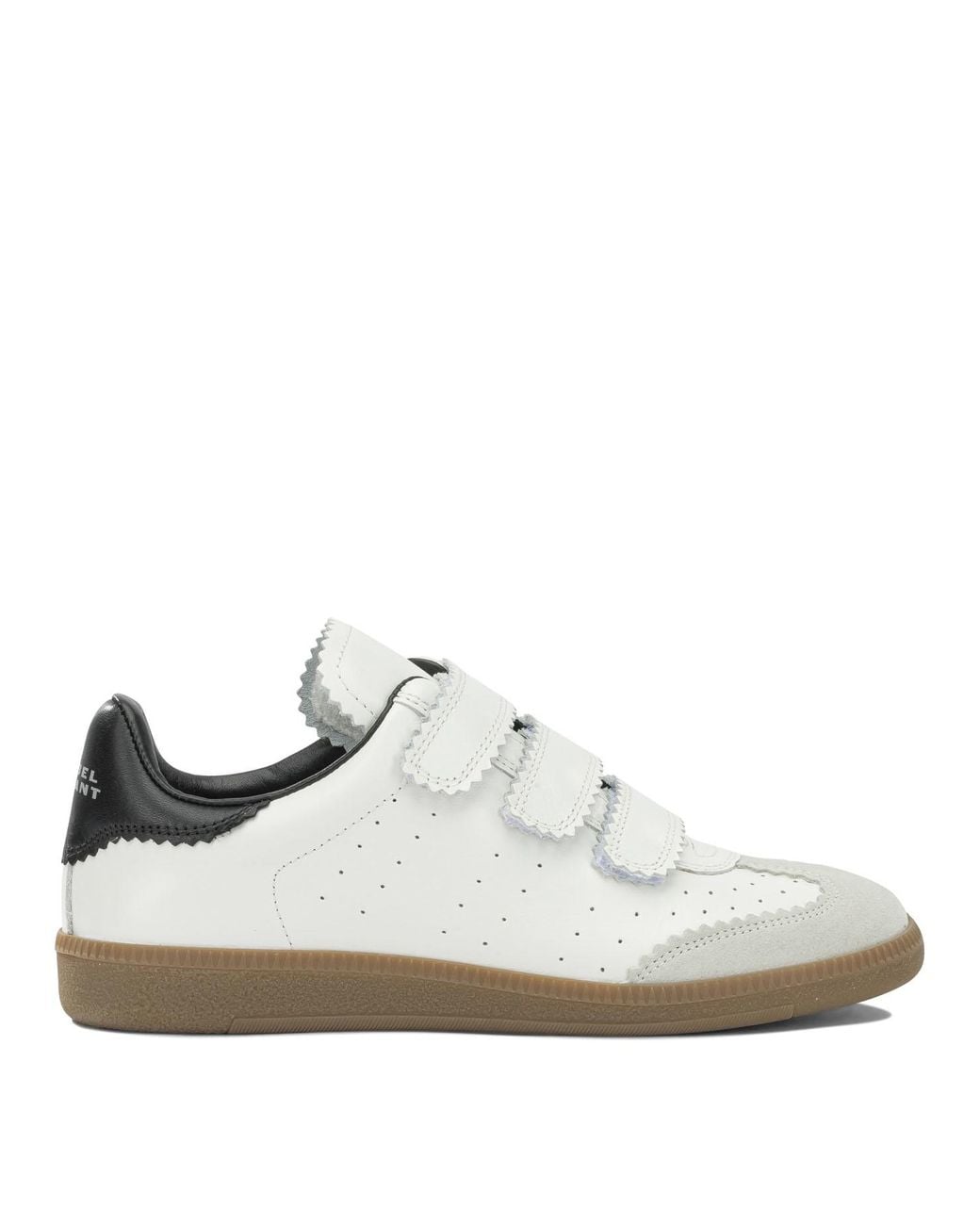Isabel Marant White "Beth" Low-Top Sneakers