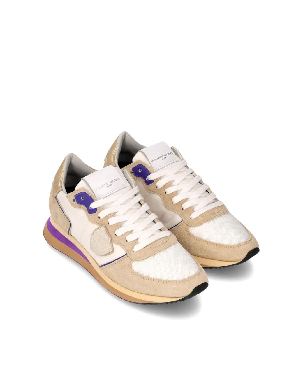 Philippe Model White Trpx Low Sneakers