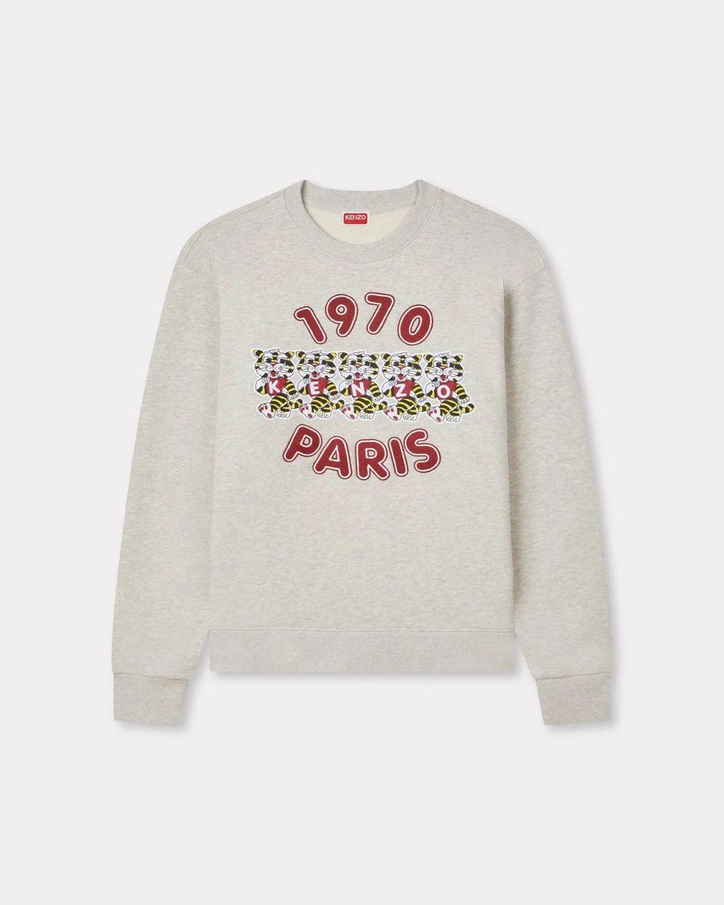 KENZO White Mini Sweatshirt For Ss26 for men