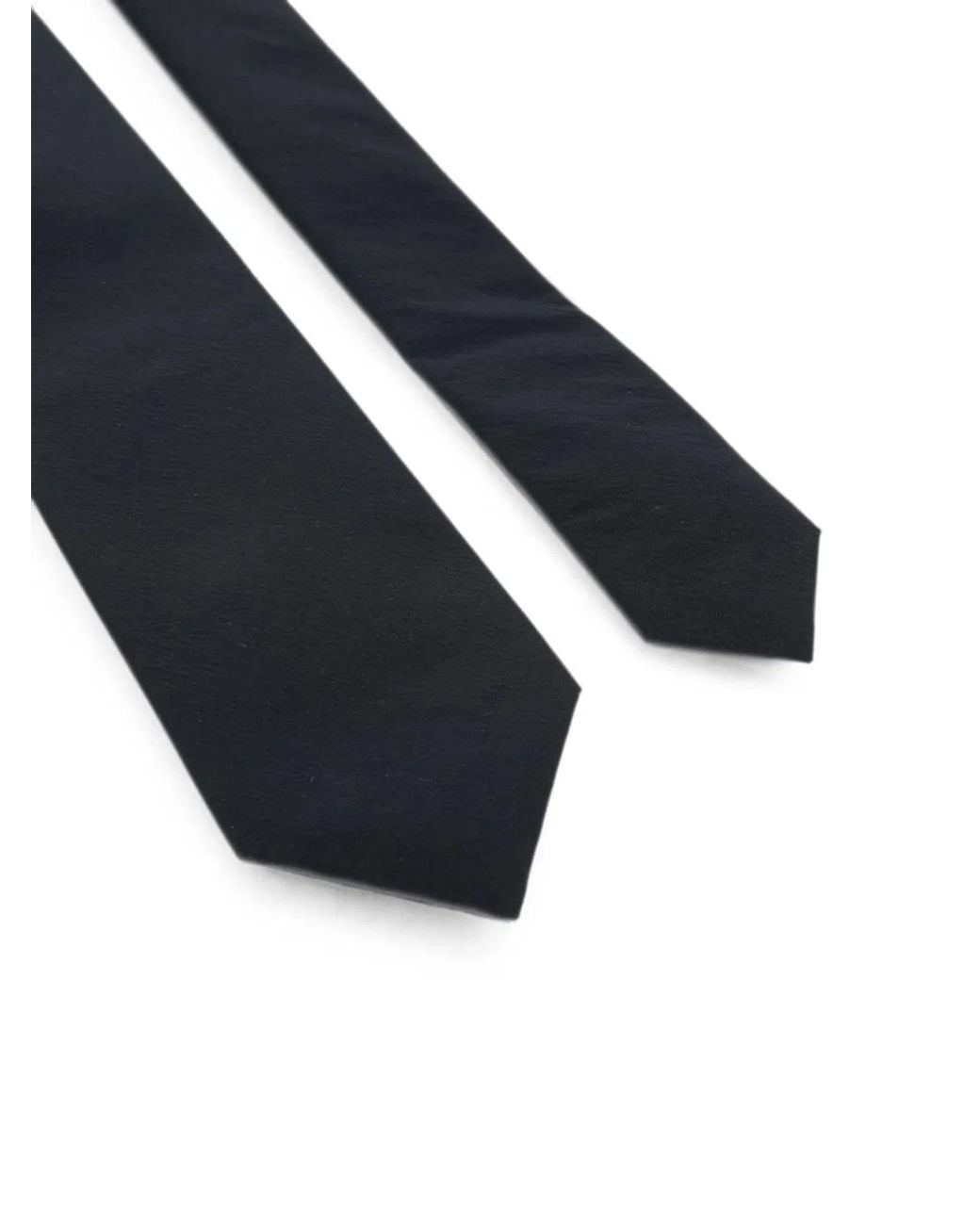 Emporio Armani Black Polyamide Elastane Tie for men