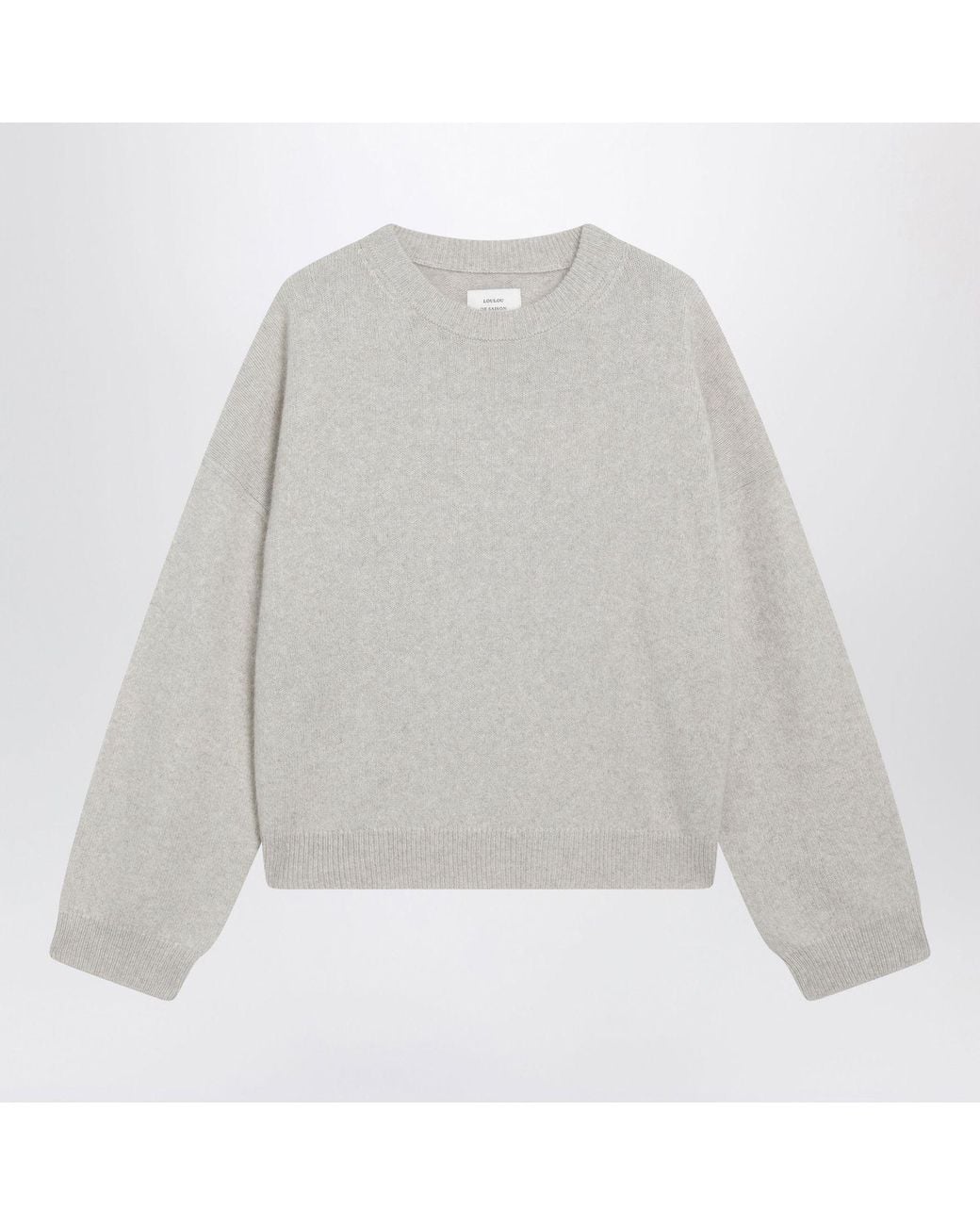 Loulou de Saison Gray Light Tristan Sweater