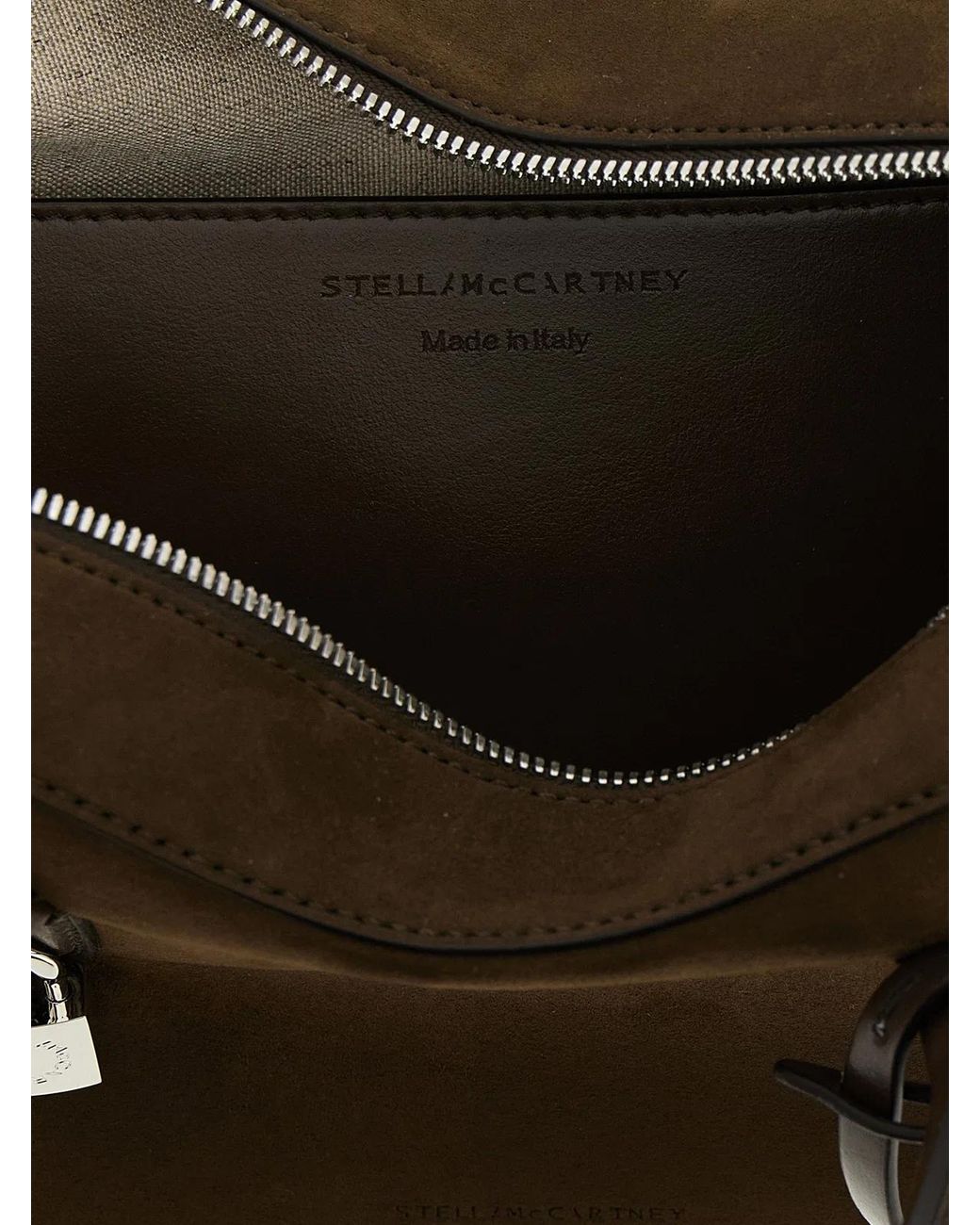 Stella McCartney Brown 'Ryder' Shoulder Bag