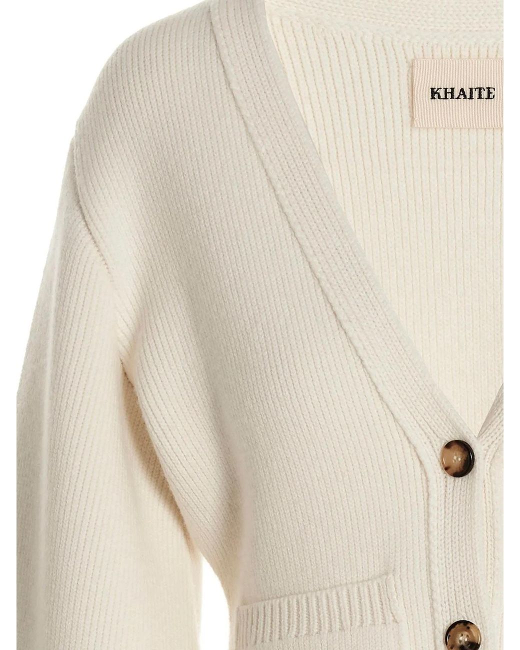 Khaite White Scarlet' Cardigan