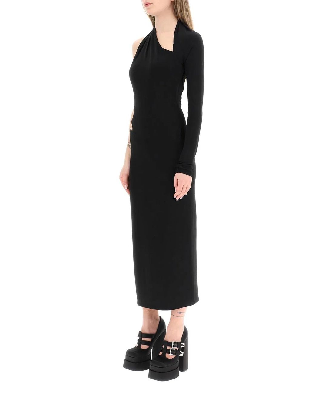 Versace Black Cocktail Dress