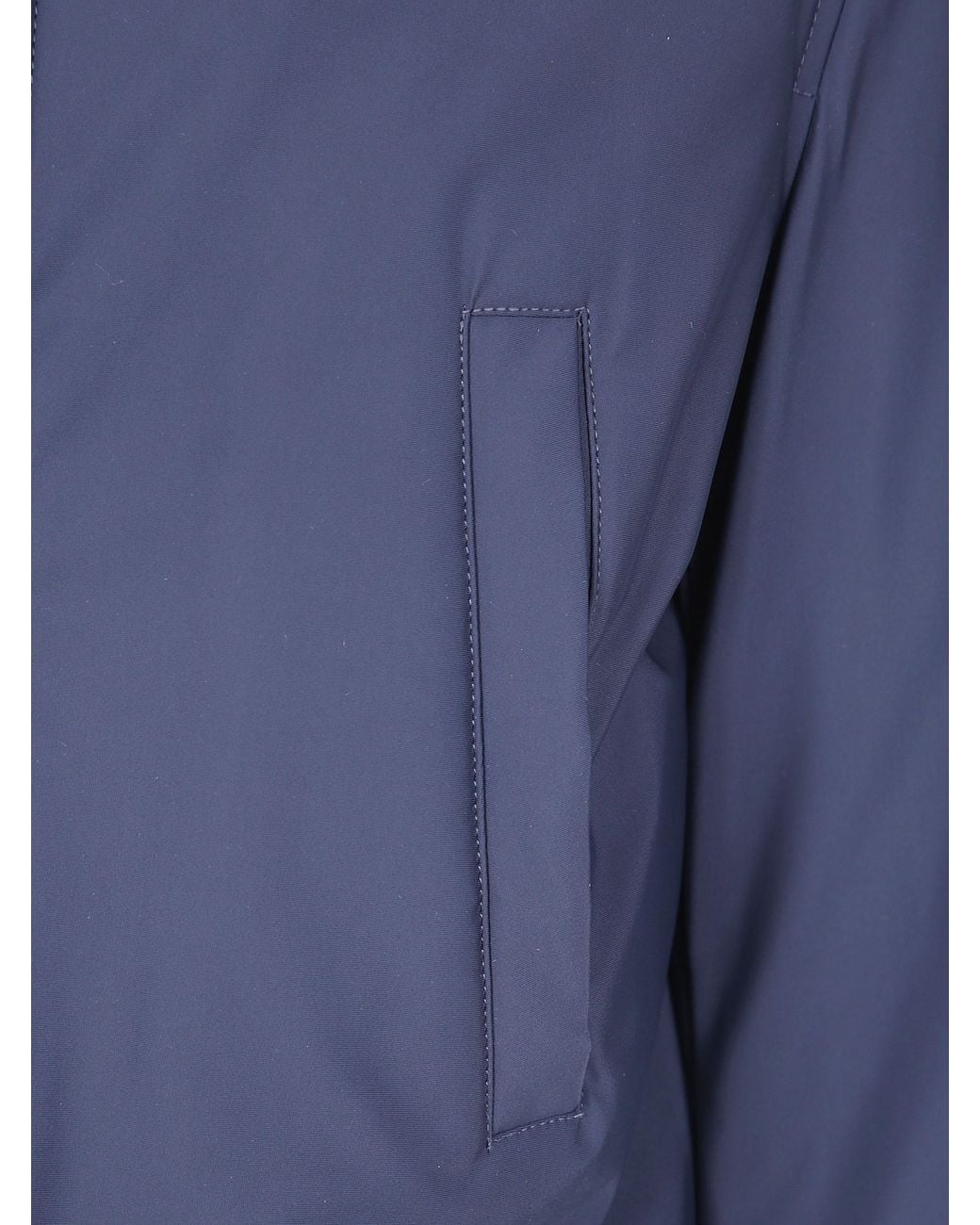 Herno Blue Sub-Zero Stretch Nylon Down Jacket for men