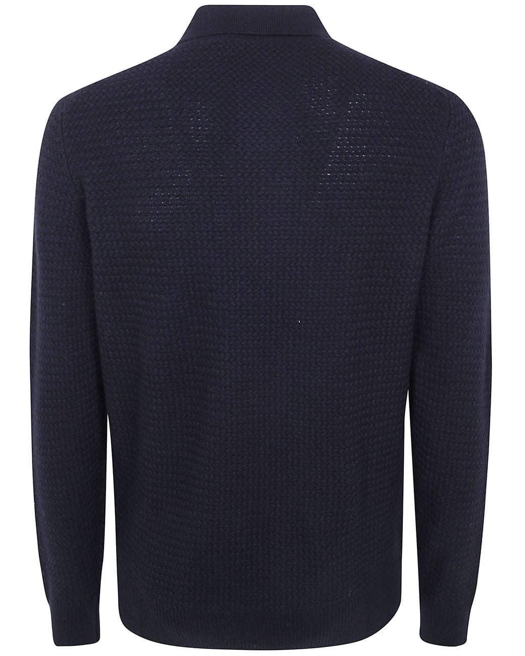 FILIPPO DE LAURENTIIS Blue Polo Neck Sweater for men