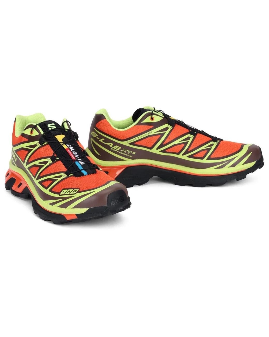 Salomon Orange Sneakers Low-Top Xt-6