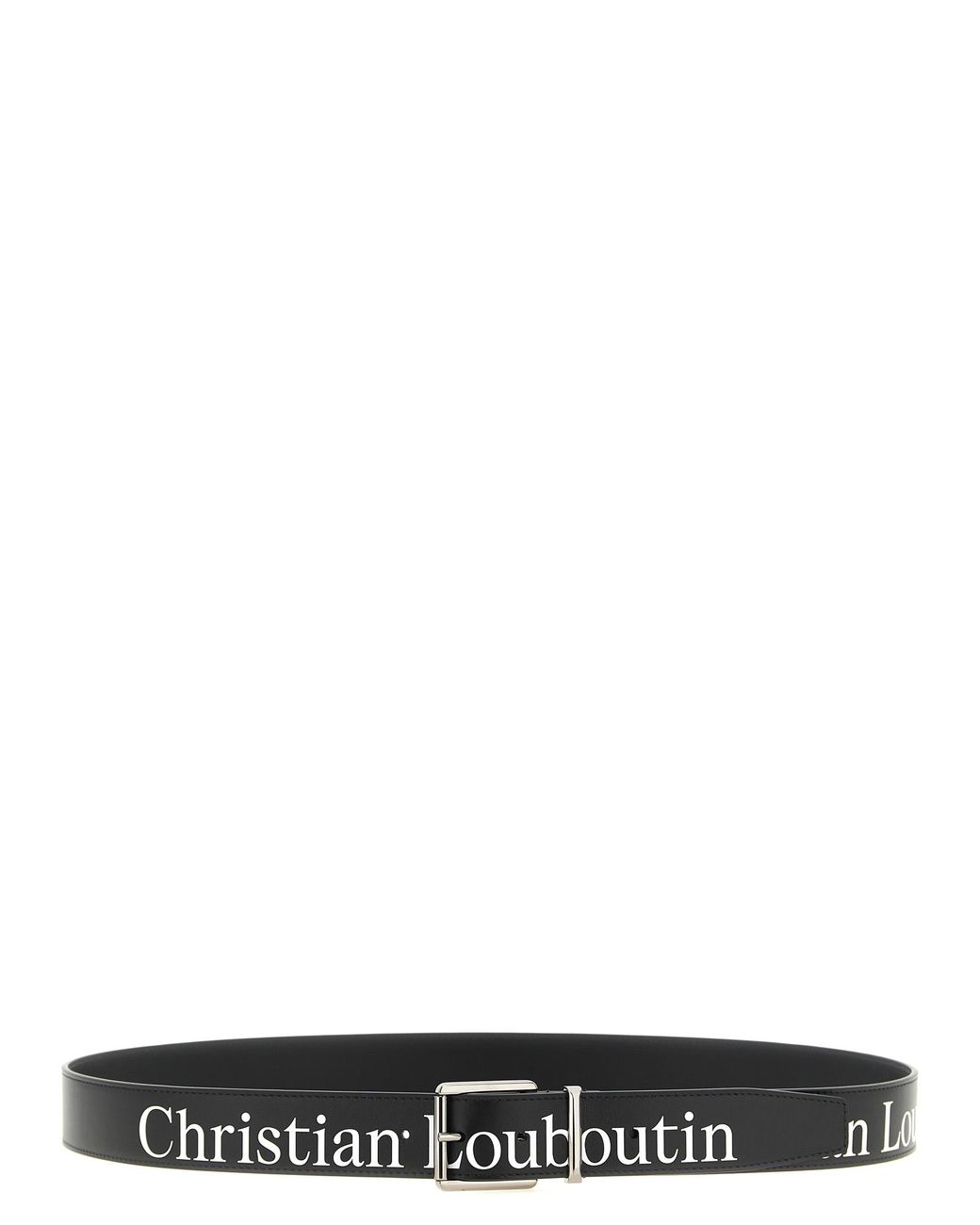 Christian Louboutin Black 'The Maxi Belt' Belt for men