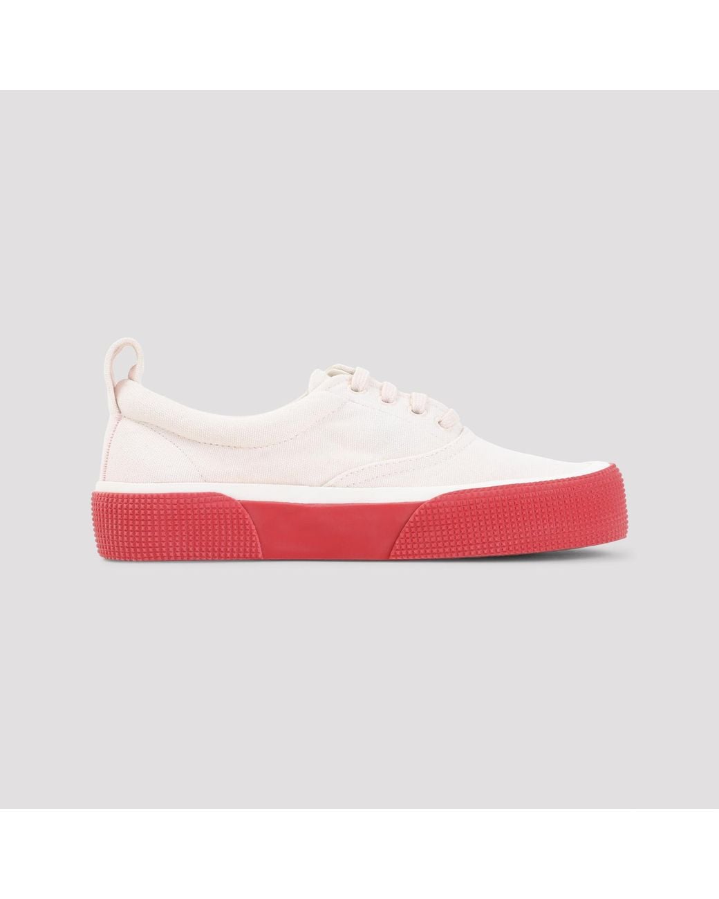 Phoebe Philo Red Plimsole Sneakers