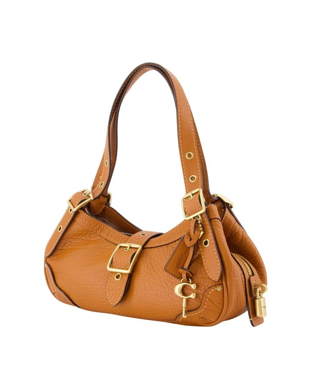 COACH Brown Drifter 31 Shoulder Bag