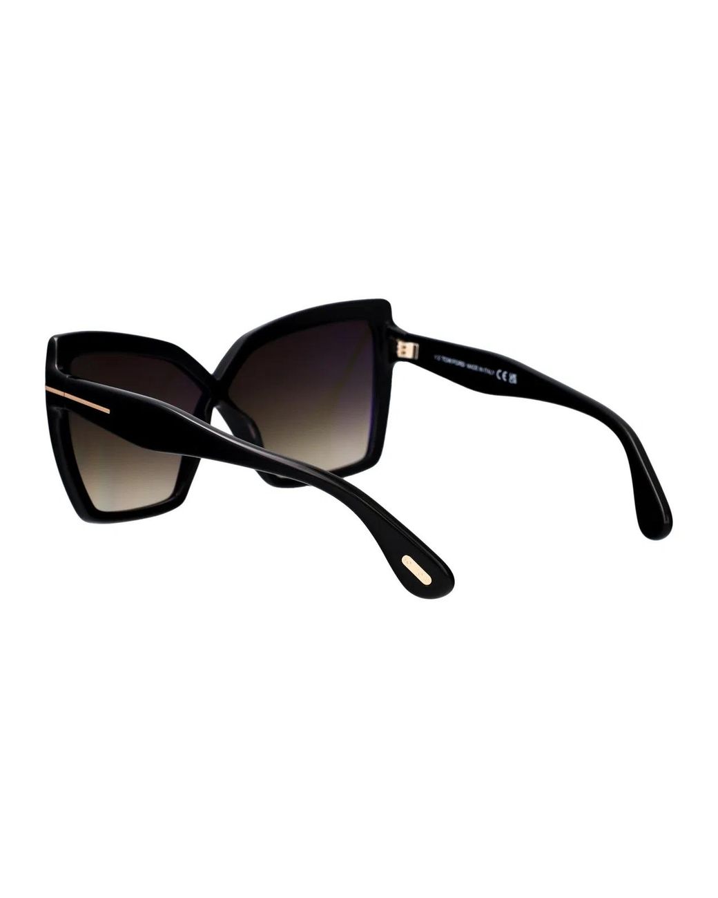 Tom Ford Black Acetate Sunglasses