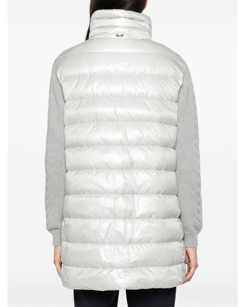 Herno White Polyamide Long Parka