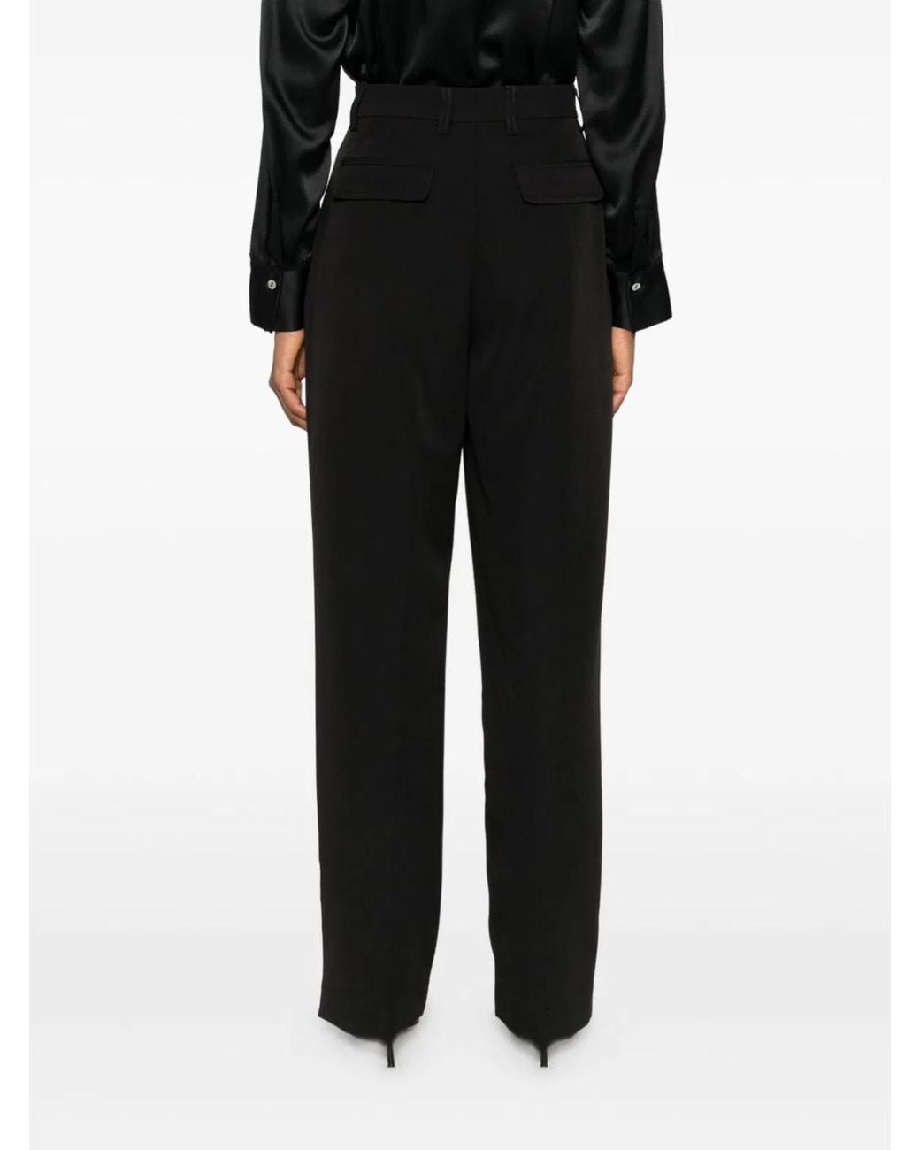 THE LATEST Black Axel Straight-Leg Trousers