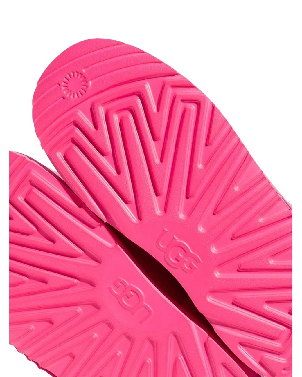 Ugg Pink Classic Clear Mini
