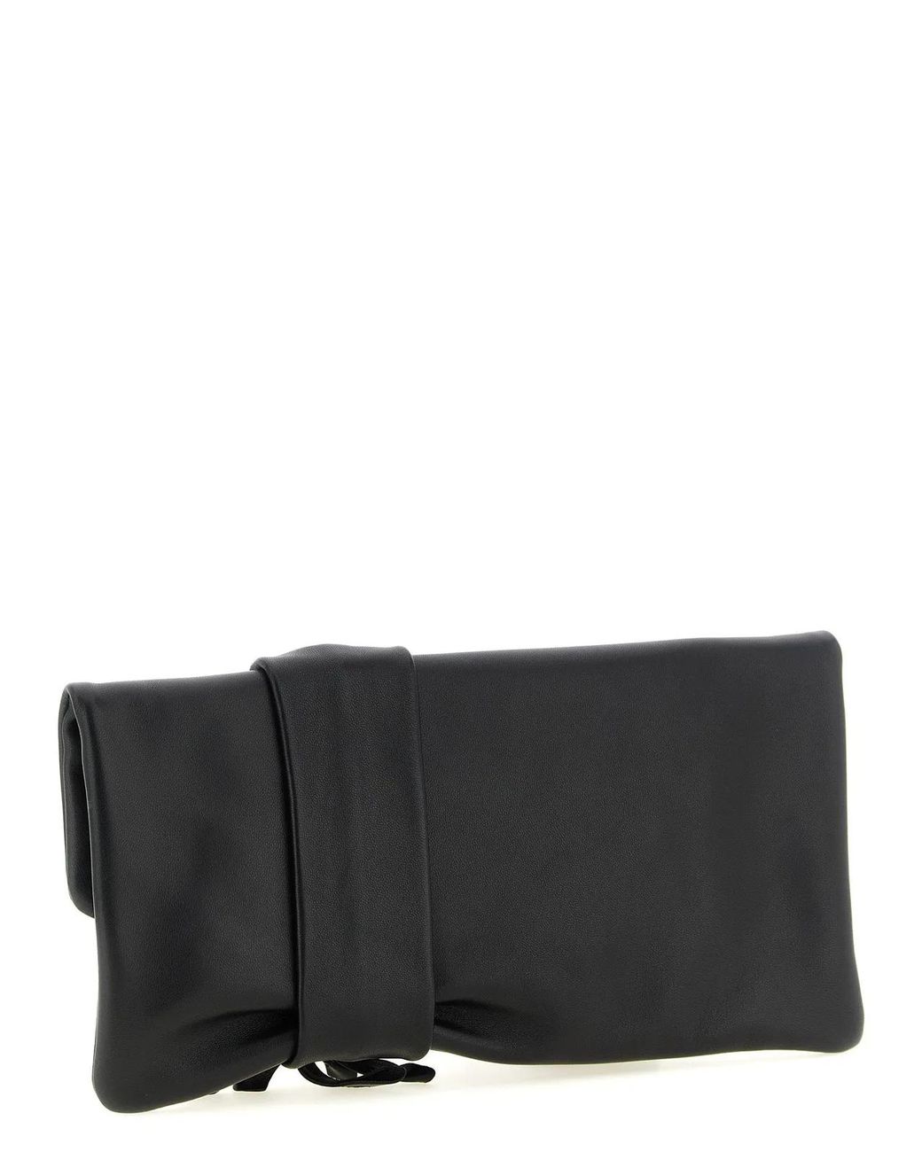 Jimmy Choo Black 'Zandra' Clutch