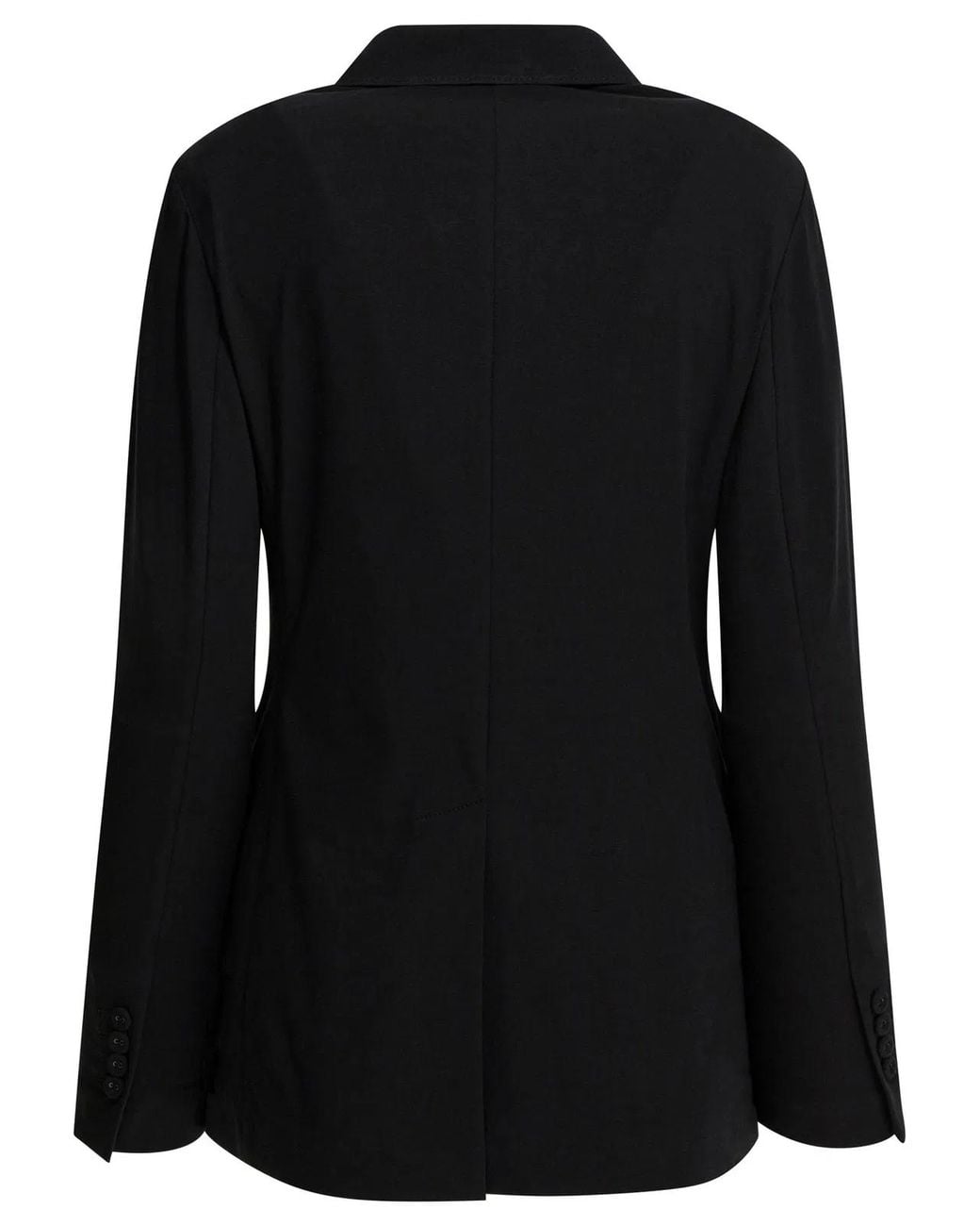 Circolo 1901 Black Cotton Elastane Jacket