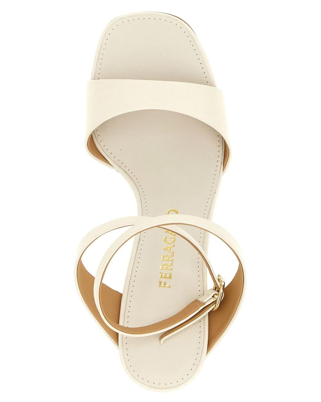 Ferragamo Natural 'Teresy' Sandals