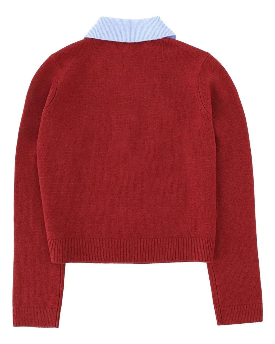 Self-Portrait Red Top Polo