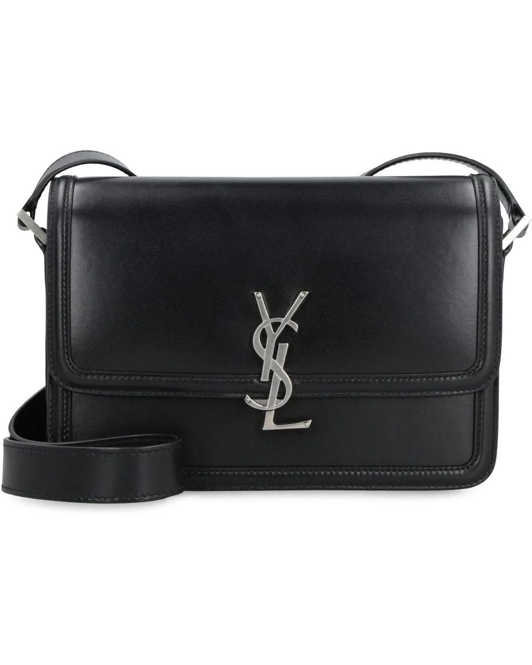 Saint Laurent Black Solferino Crossbody Bag for men