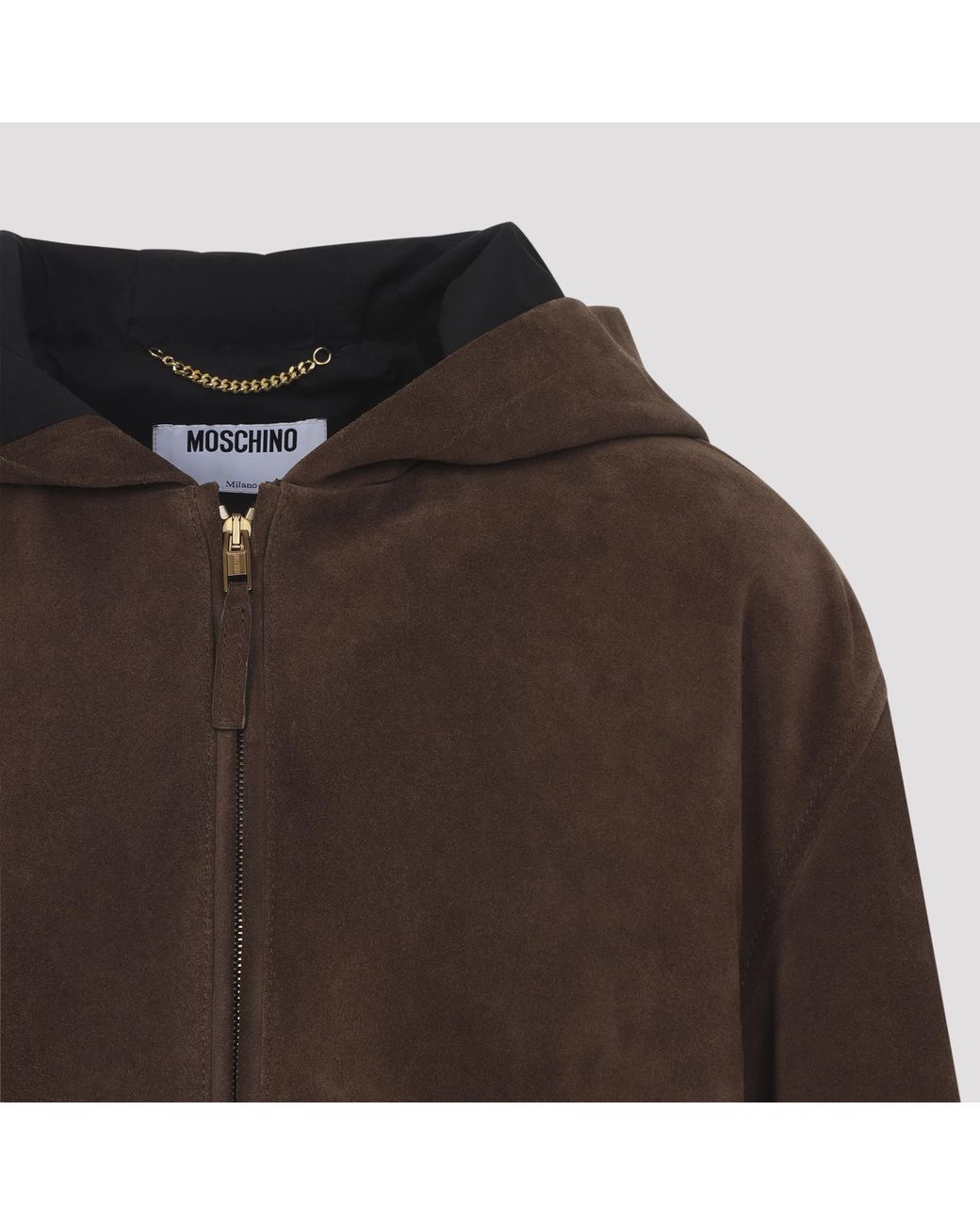 Moschino Couture Brown Suede Jacket