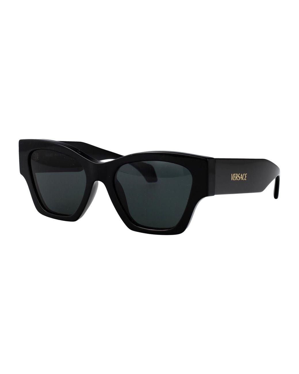 Versace Black Acetate Sunglasses