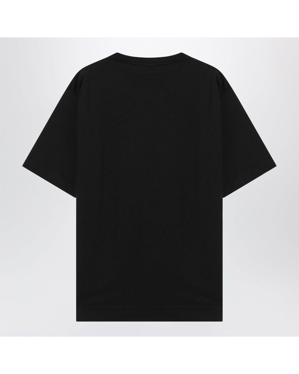 Dries Van Noten Black Cotton Tshirt for men