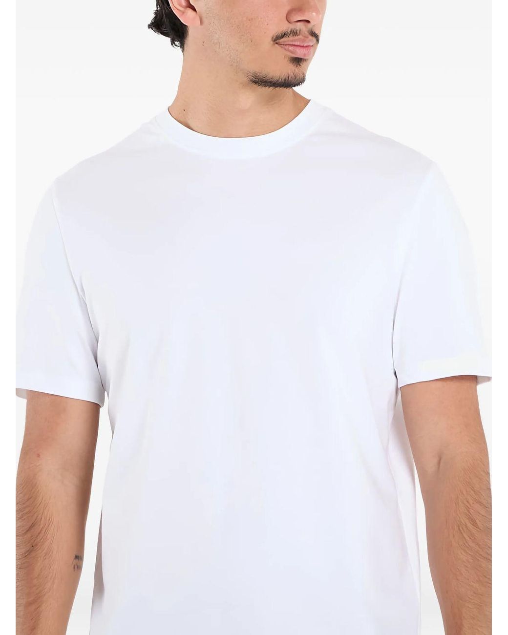 On Shoes White On-Body Focus Performance Tee For for men