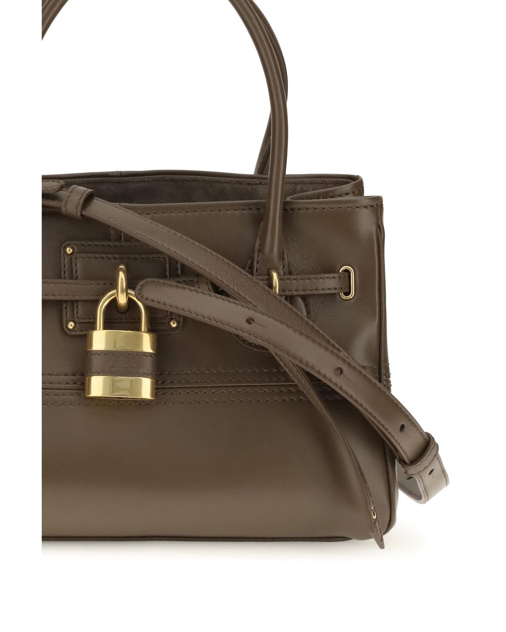 Chloé Metallic Paddington Handbag