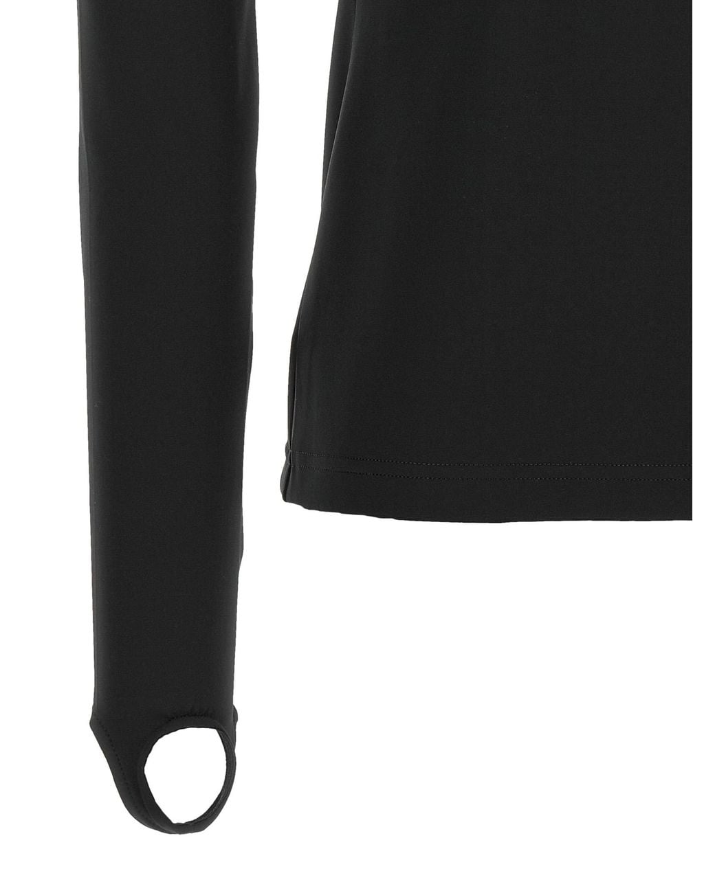 Courreges Black 'Second-Skin' Sweater
