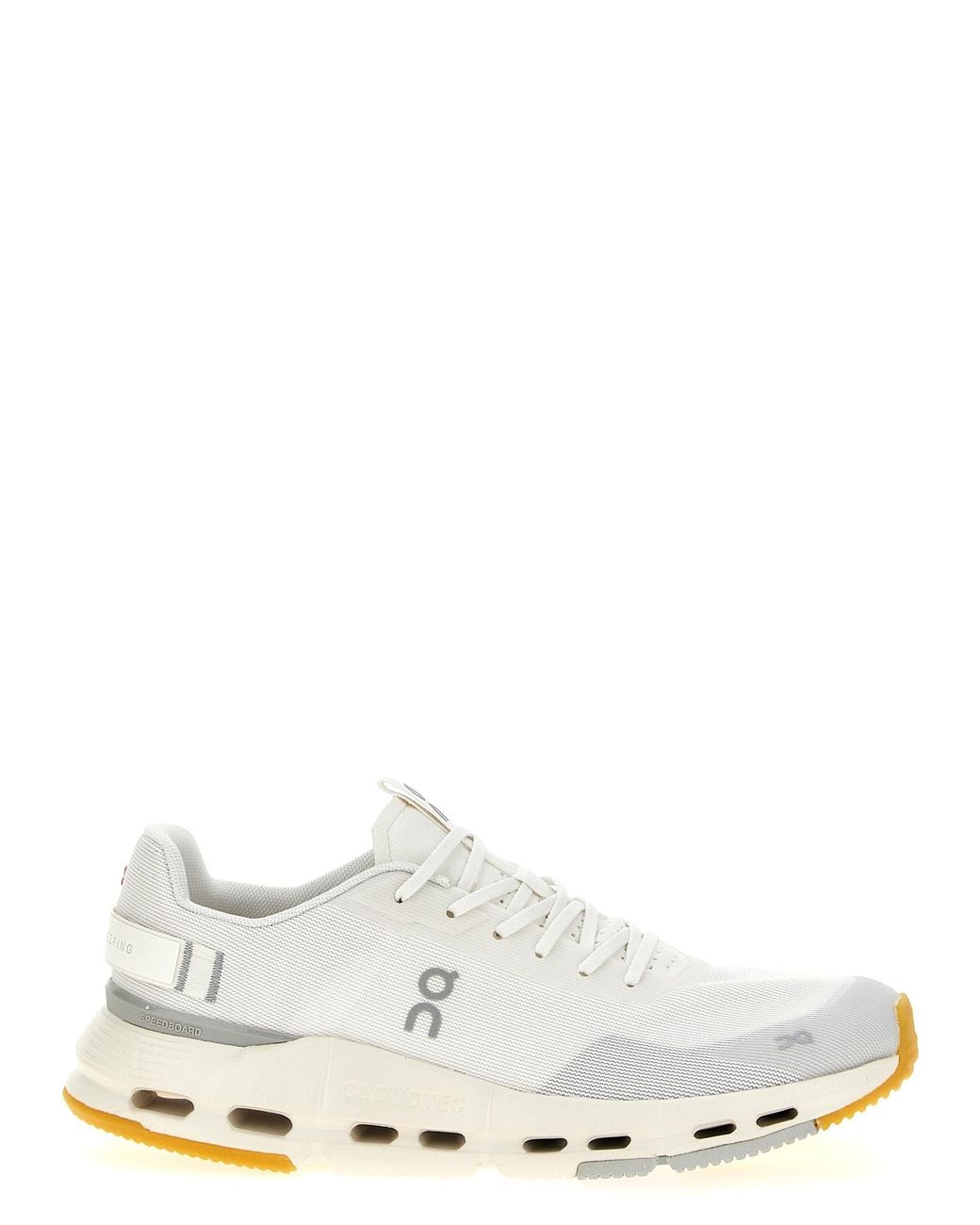 On Shoes White 'Cloudnova Form 2' Sneakers for men