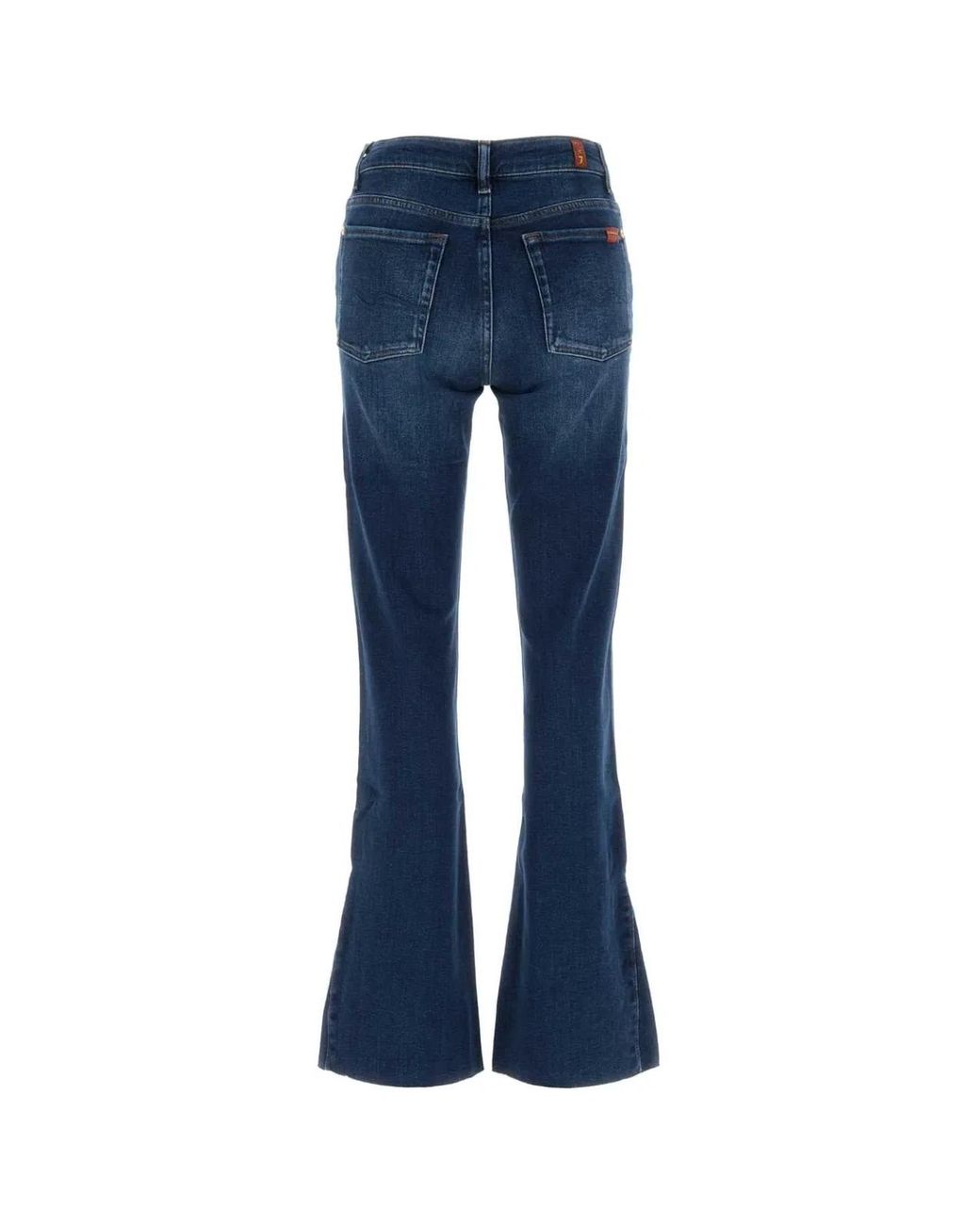 7 For All Mankind Blue Leggy Bootcut
