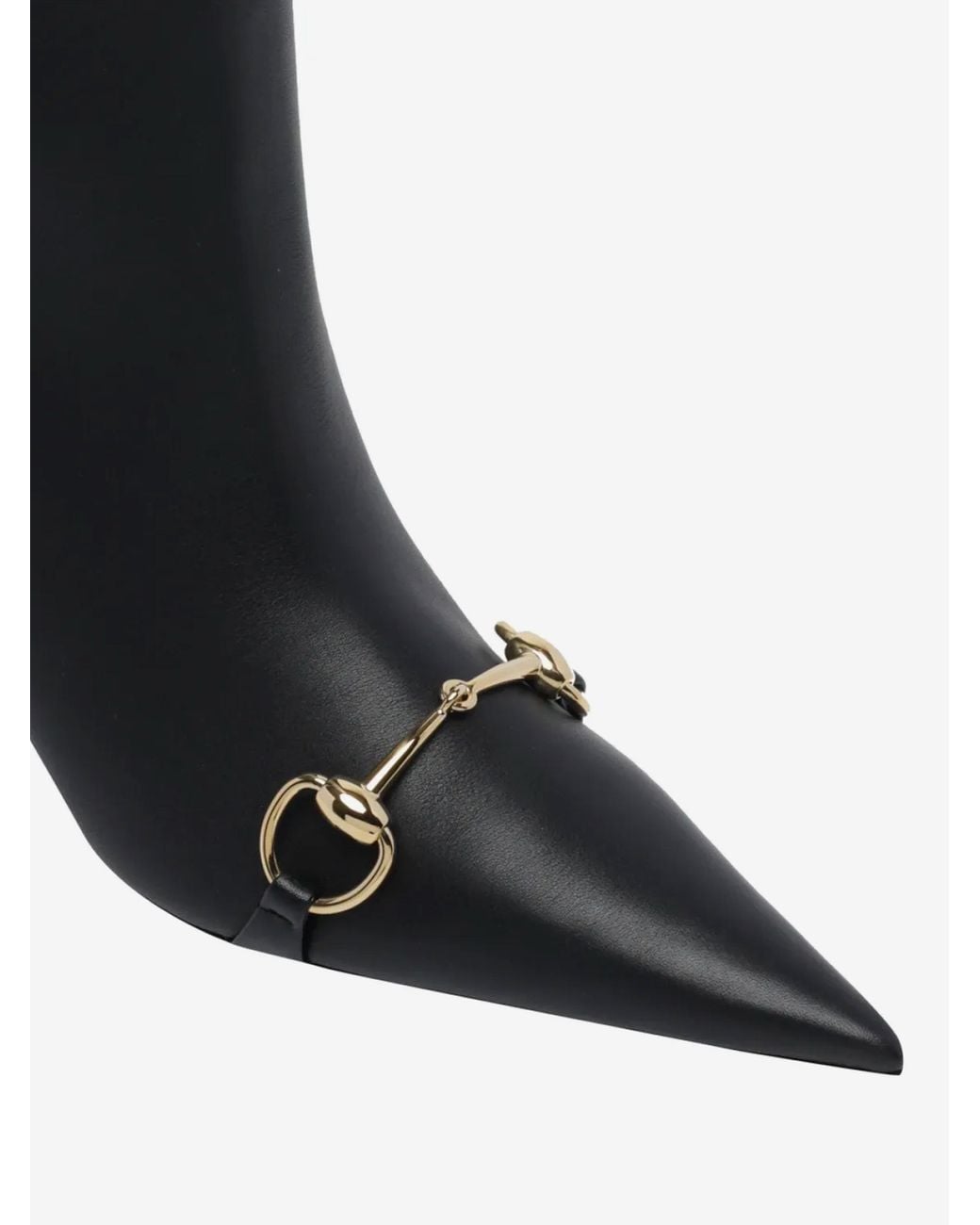 Gucci Black Donna Slip-On Boots 80