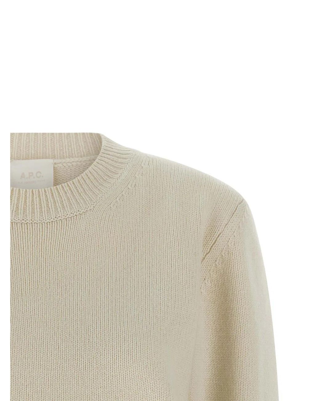 A.P.C. Natural 'Anna' Sweater