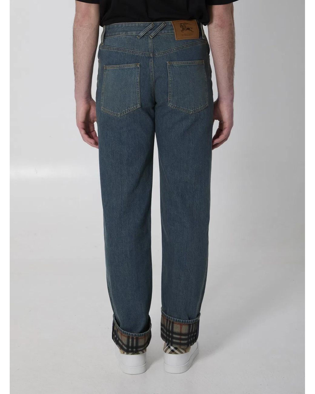 Burberry Blue Dexter Denim Jeans for men