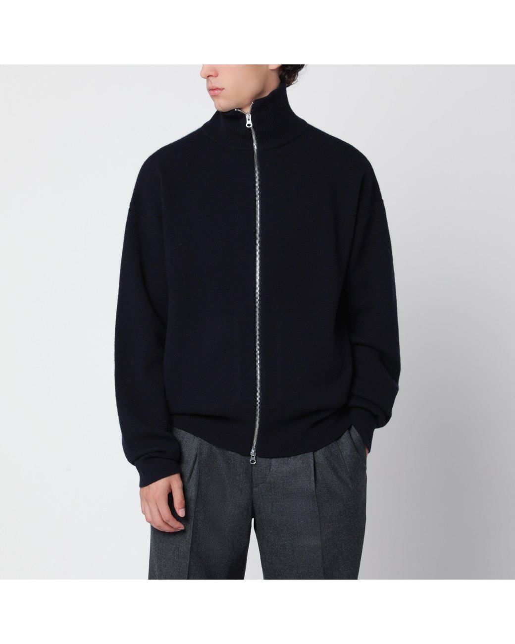 Extreme Cashmere Black N°319 Xtra Out Cardigan for men