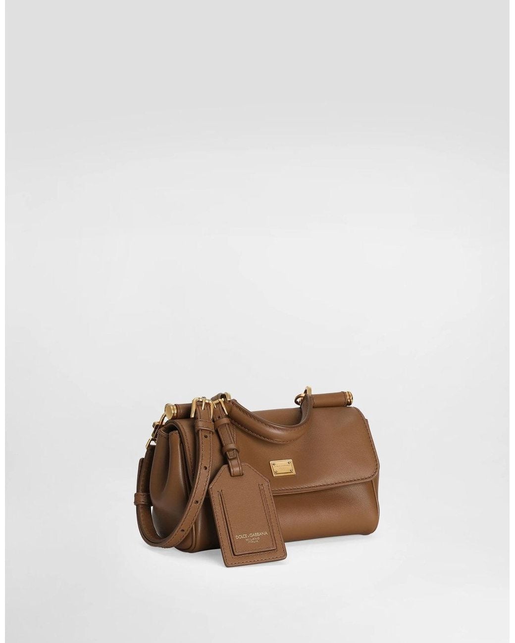 Dolce & Gabbana Brown Dolce & Gabbana Mini My Sicily Handbag