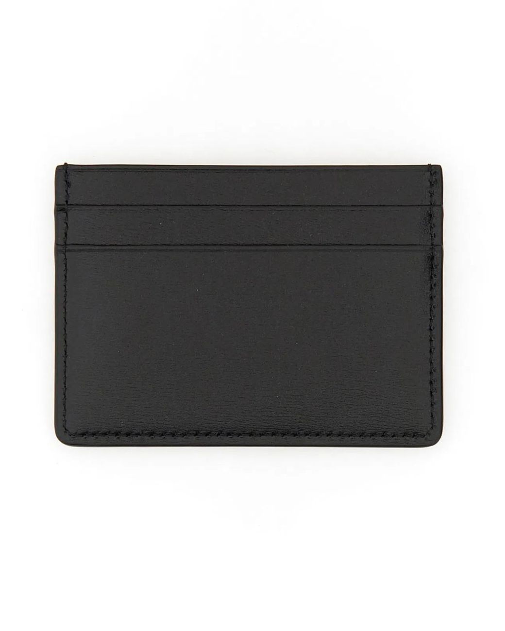 Jil Sander Black Leather Card Holder