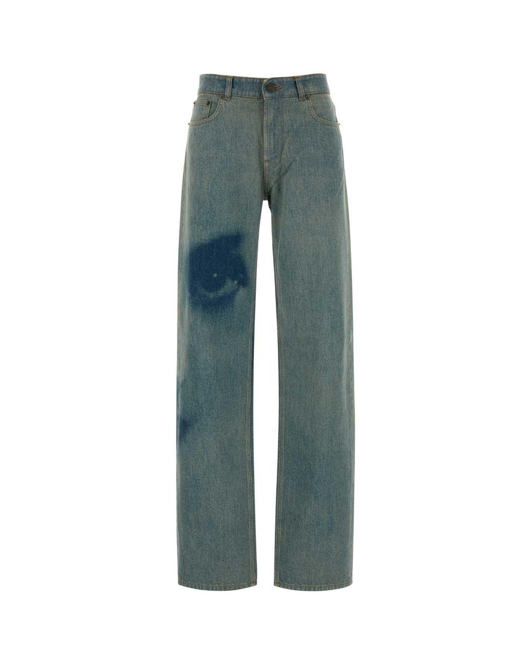 Jean Paul Gaultier Green Denim Jeans