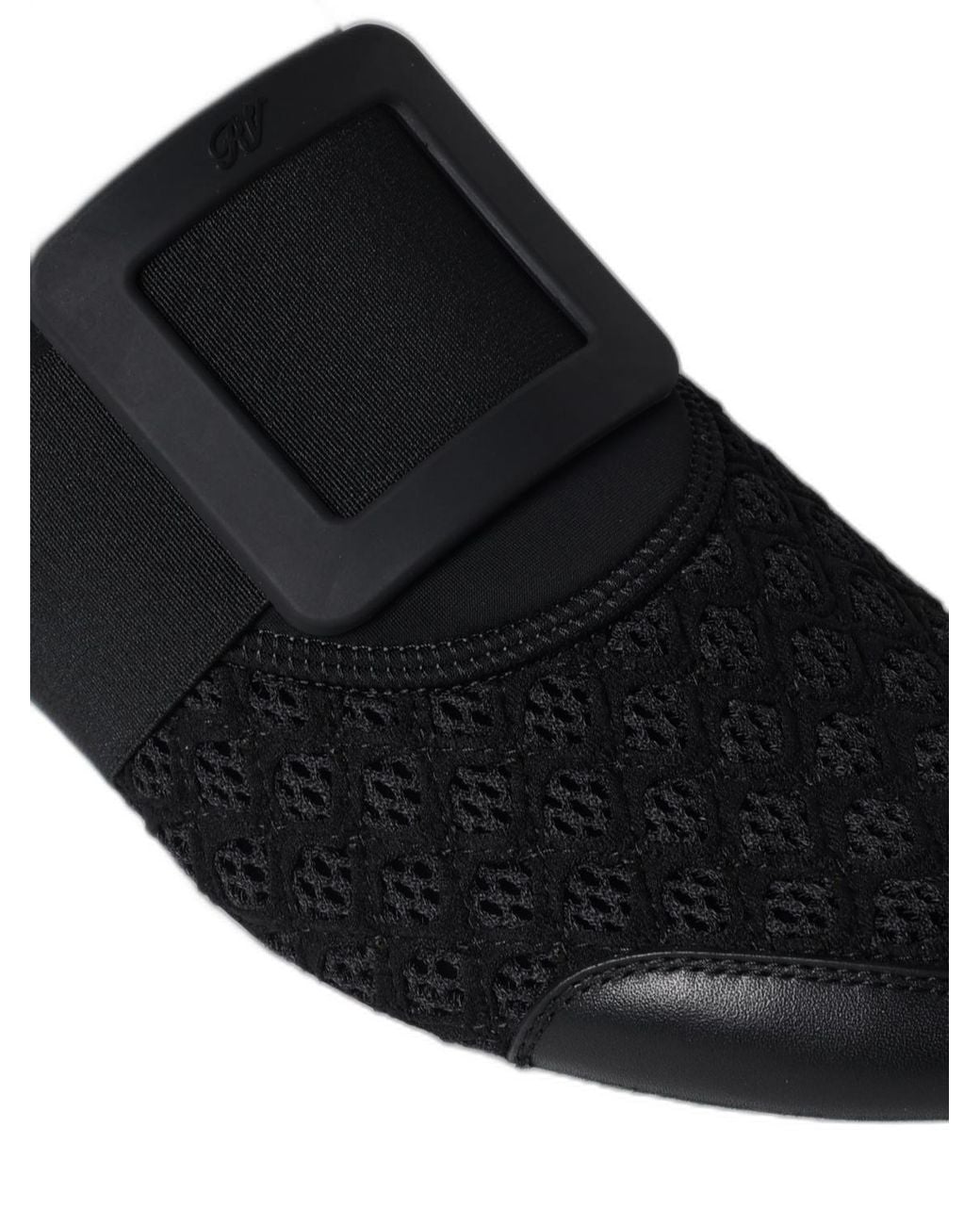 Roger Vivier Black Viv Run Sneakers