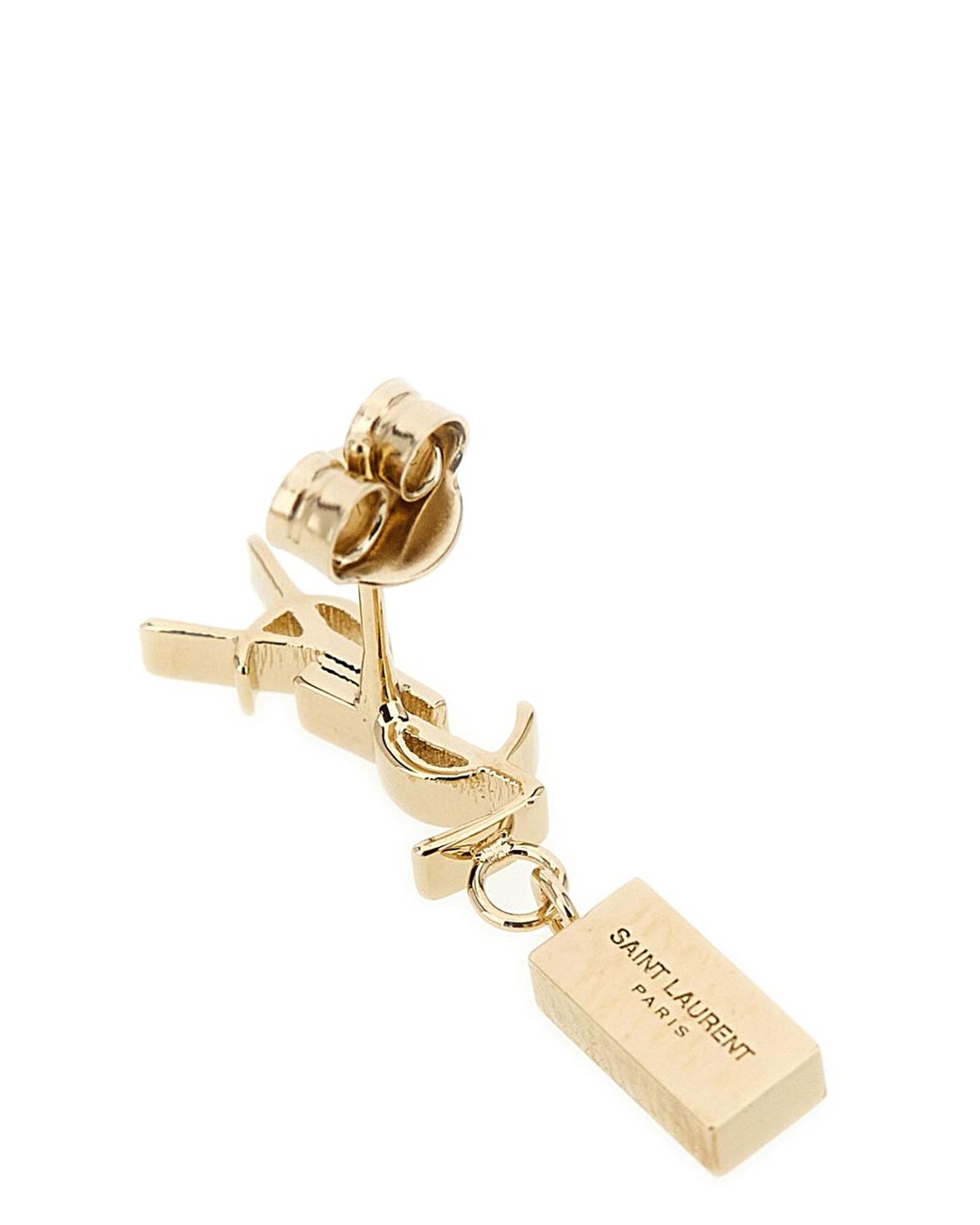 Saint Laurent Metallic 'Cassandre' Single Earrings