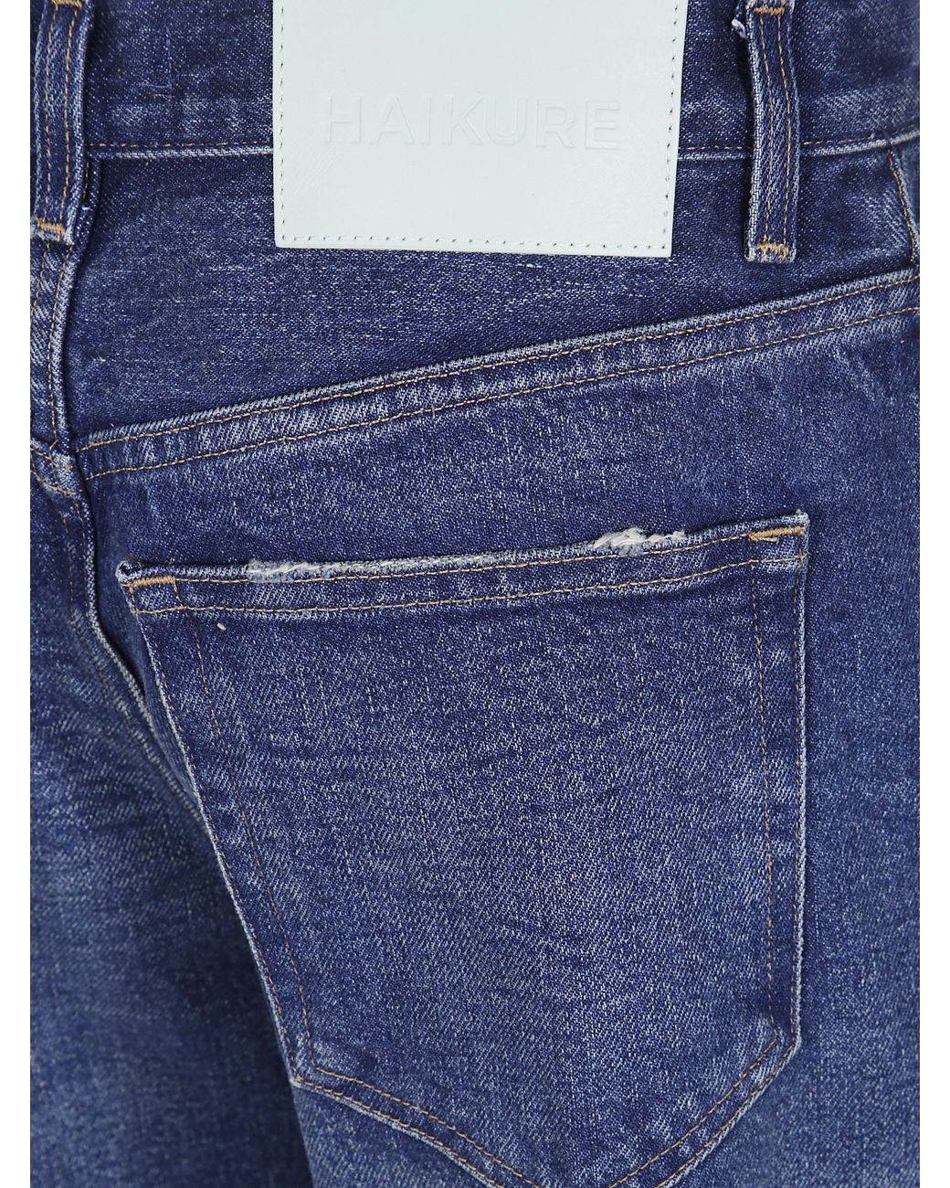 Haikure Blue "Bonnie Vintage" Wide Leg Jeans