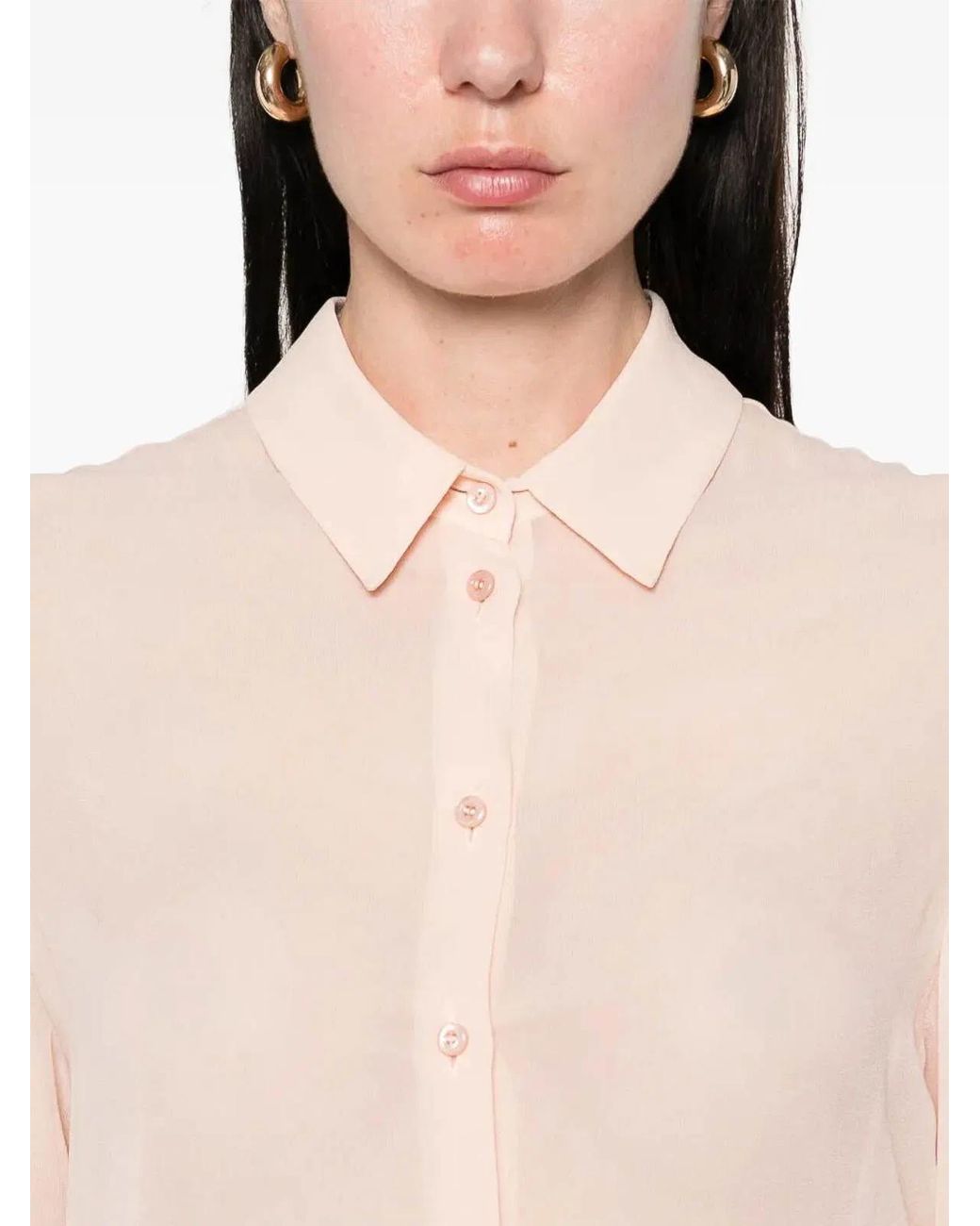 Fendi Natural Silk Top