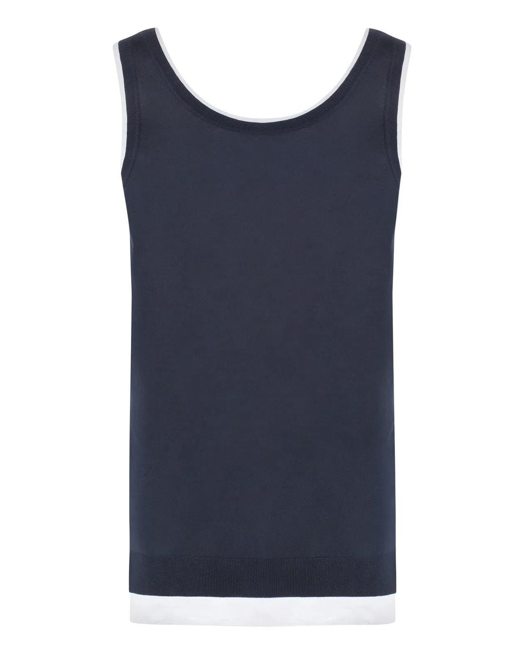 Miu Miu Blue Knitted Silk Mini Dress