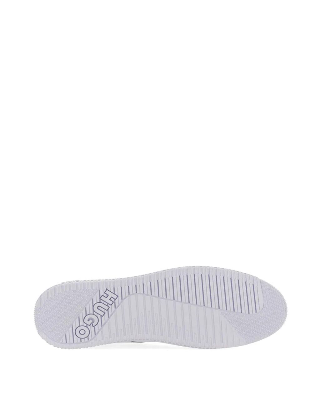 HUGO White Logo Sneakers for men